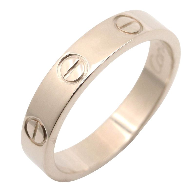 Cartier Mini Love Ring K18wg White Gold